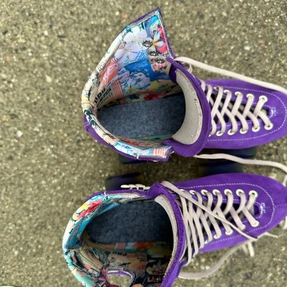 Moxi Lolly Taffy Suede Roller Skates - Picture 5 of 7